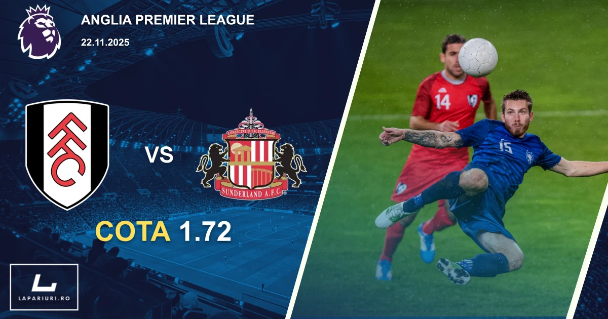 Fulham_Sunderland_ponturi_pariuri_fotbal_22112025