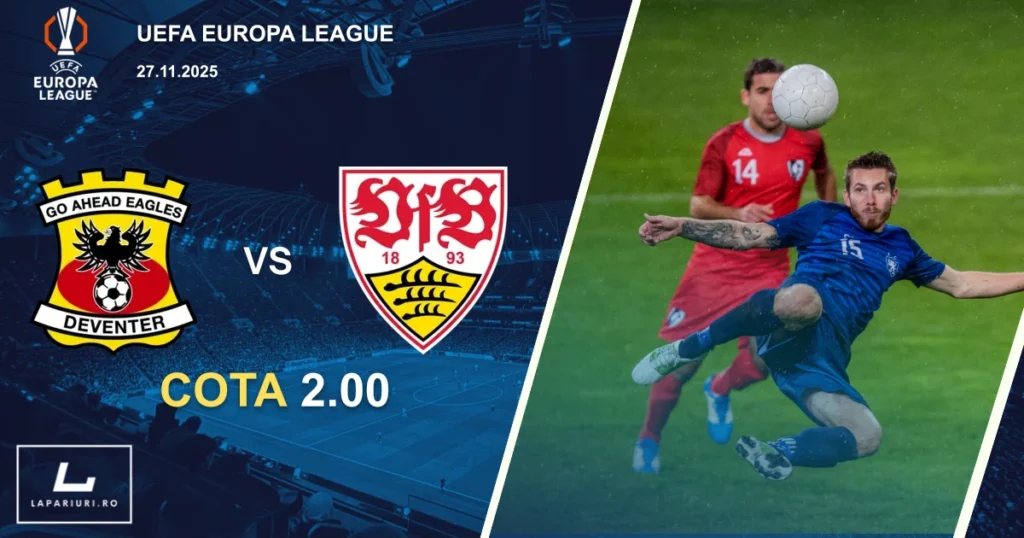 Go Ahead Eagles_Stuttgart_ponturi_pariuri_fotbal_27112025