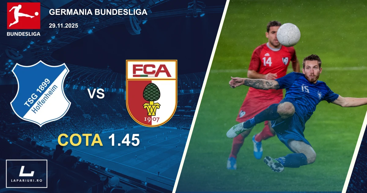 Hoffenheim_FC Augsburg_ponturi_pariuri_fotbal_29112025