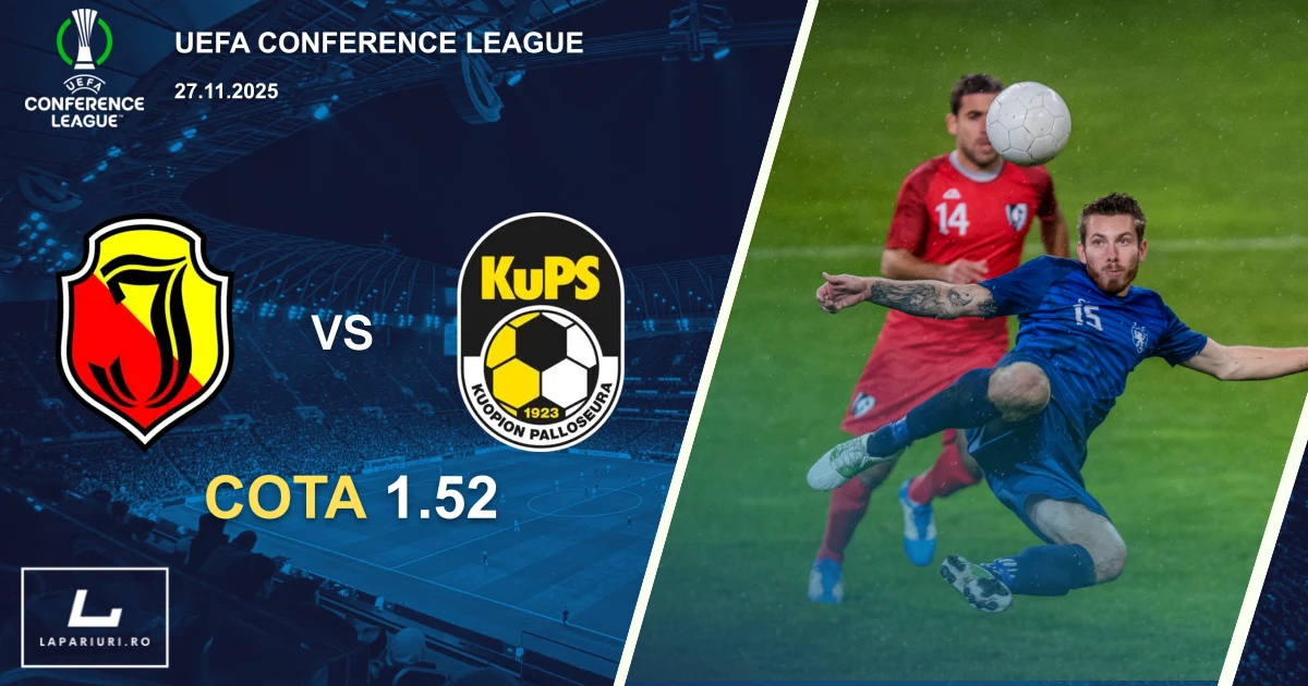 Jagiellonia Bialystok_KuPS_ponturi_pariuri_fotbal_27112025