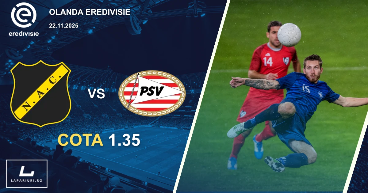 NAC Breda_PSV Eindhoven_ponturi_pariuri_fotbal_22112025
