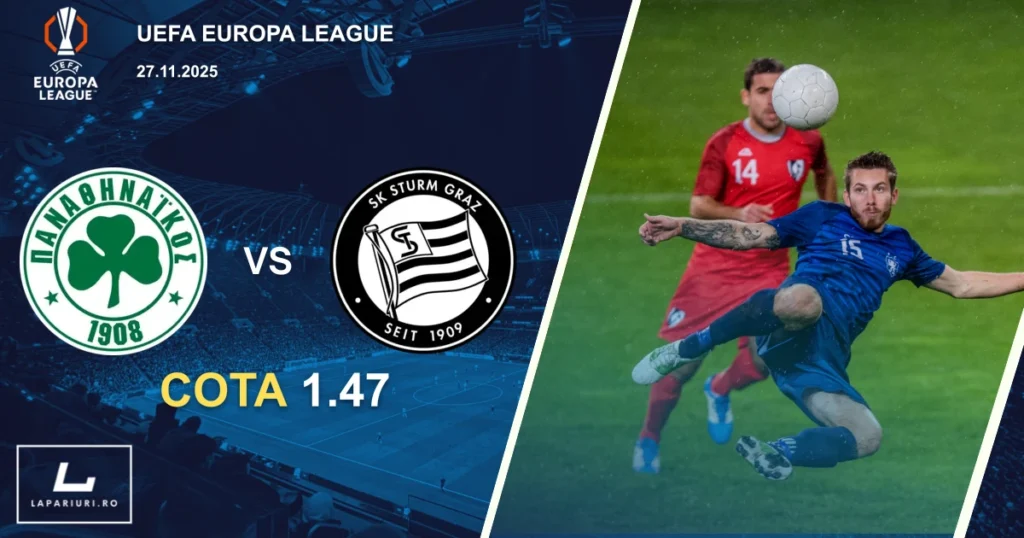 Panathinaikos_Sturm Graz_ponturi_pariuri_fotbal_27112025