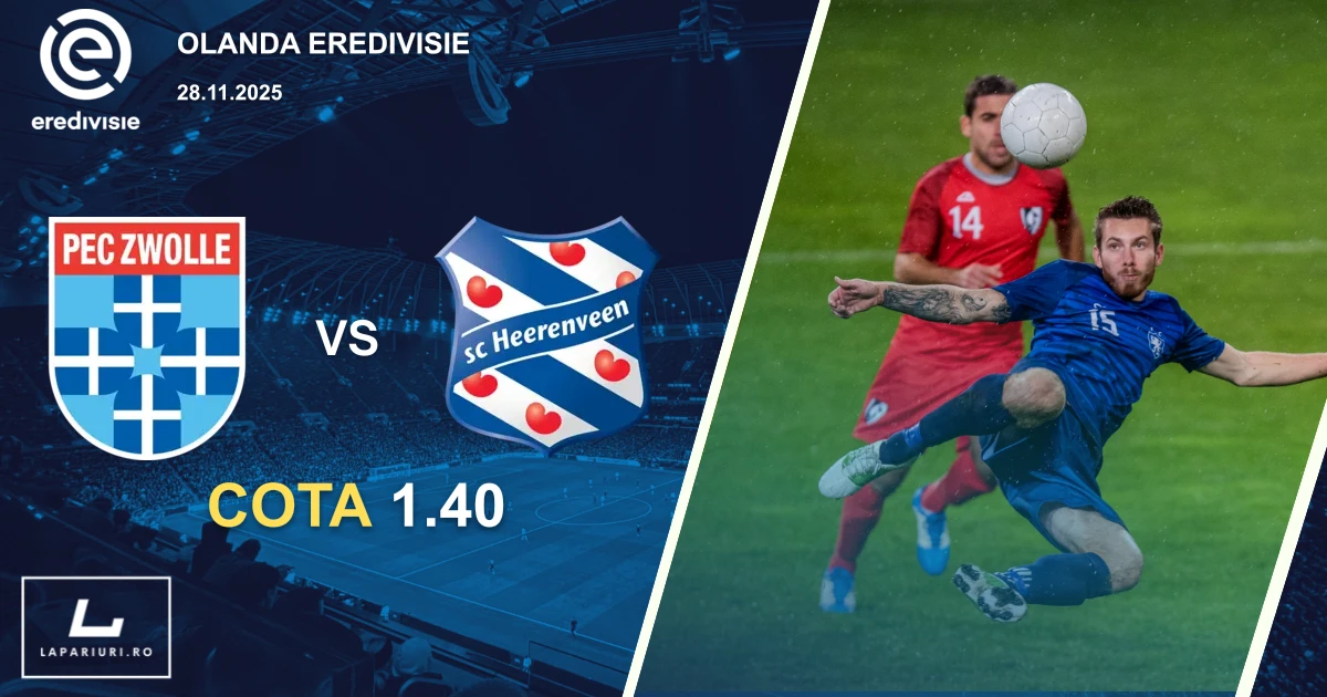 PEC Zwolle_Heerenveen_ponturi_pariuri_fotbal_28112025