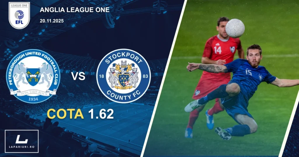 Peterborough United_Stockport County_ponturi_pariuri_fotbal_20112025