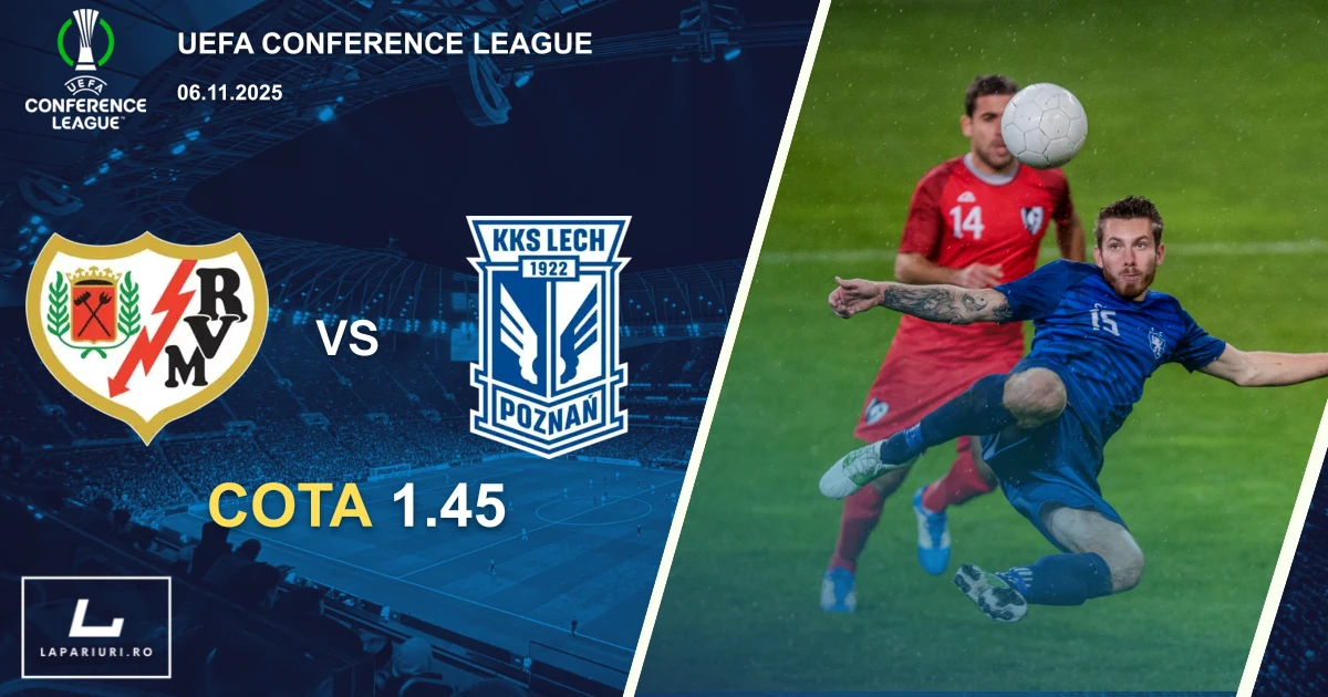 Rayo Vallecano_Lech Poznan_ponturi_pariuri_fotbal_06112025
