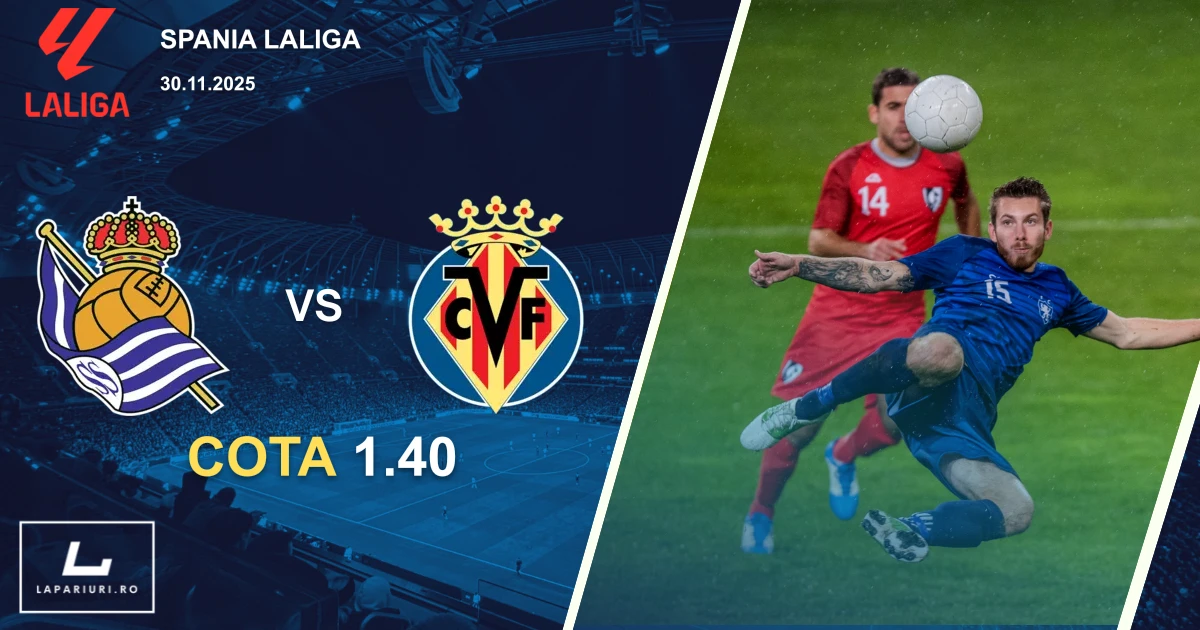 Real Sociedad_Villarreal_ponturi_pariuri_fotbal_30112025