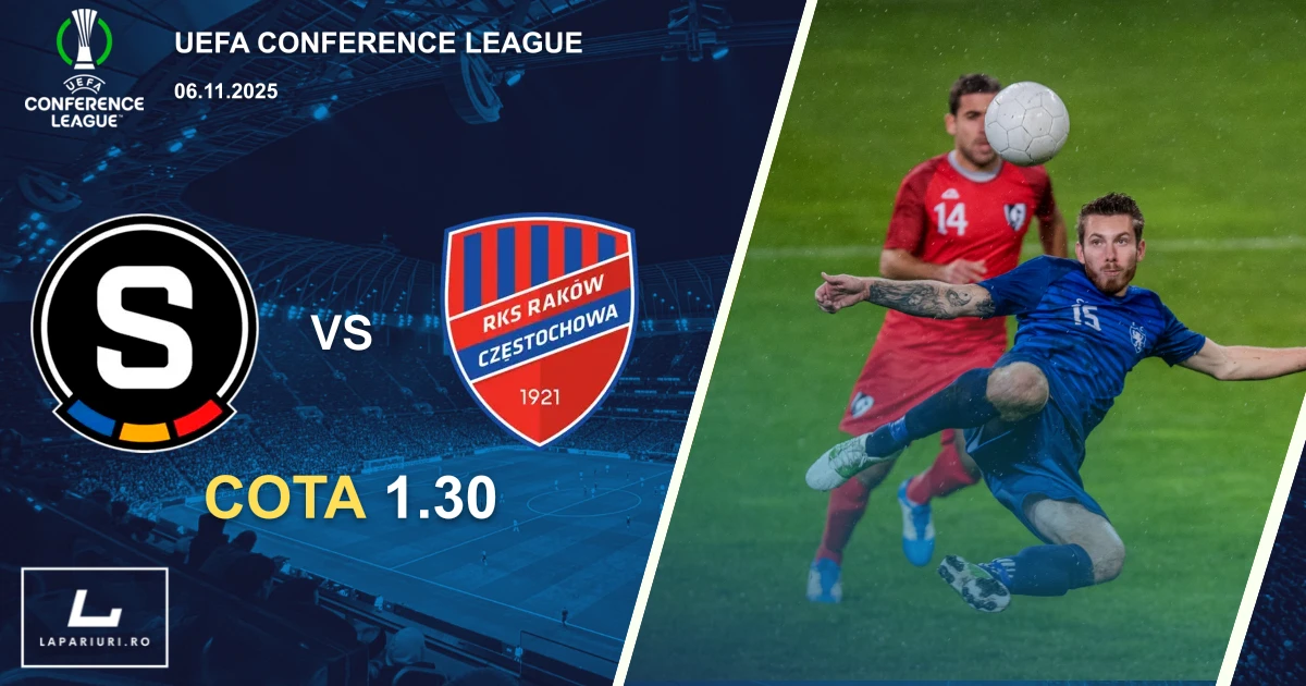 Sparta Prague_Rakow Czestochowa_ponturi_pariuri_fotbal_06112025