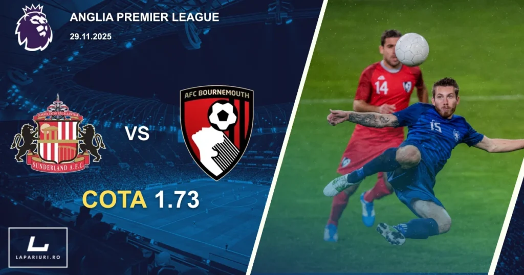 Sunderland_Bournemouth_ponturi_pariuri_fotbal_29112025