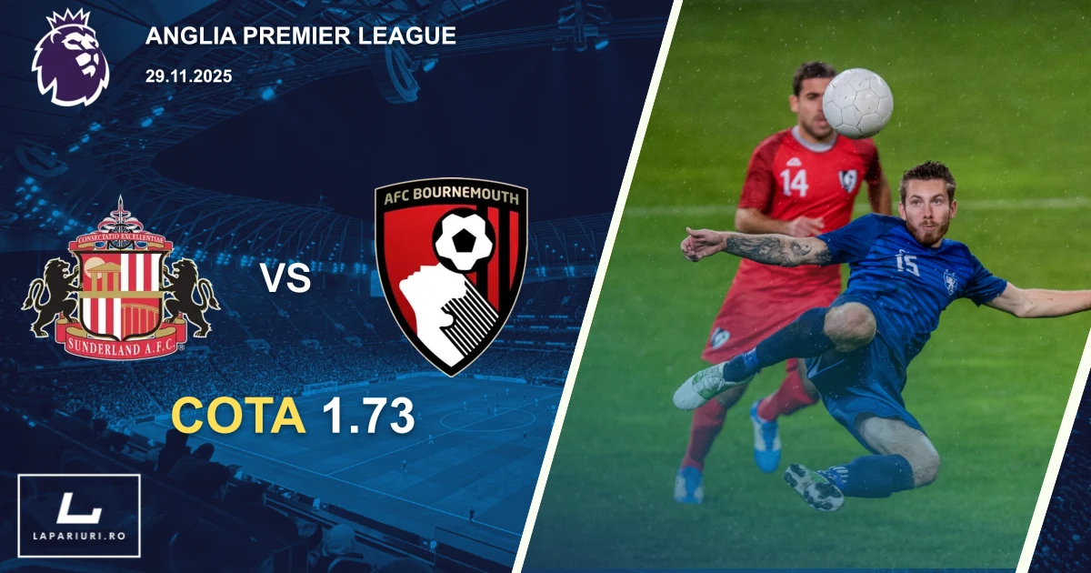 Sunderland_Bournemouth_ponturi_pariuri_fotbal_29112025