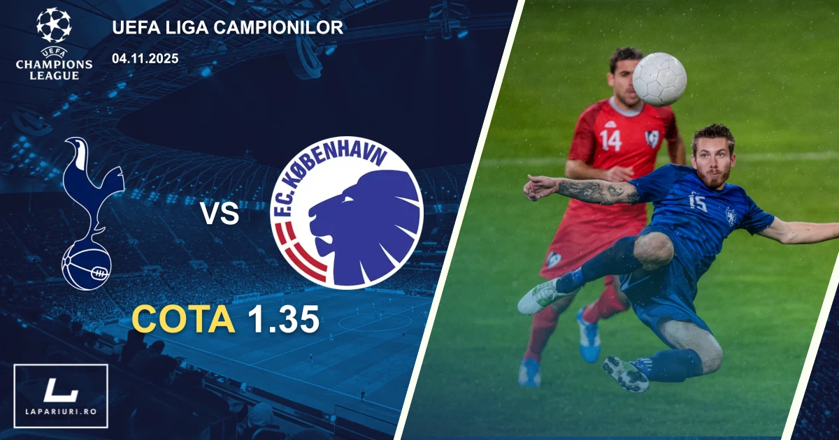 Tottenham Hotspur_FC Copenhagen_ponturi_pariuri_fotbal_04112025