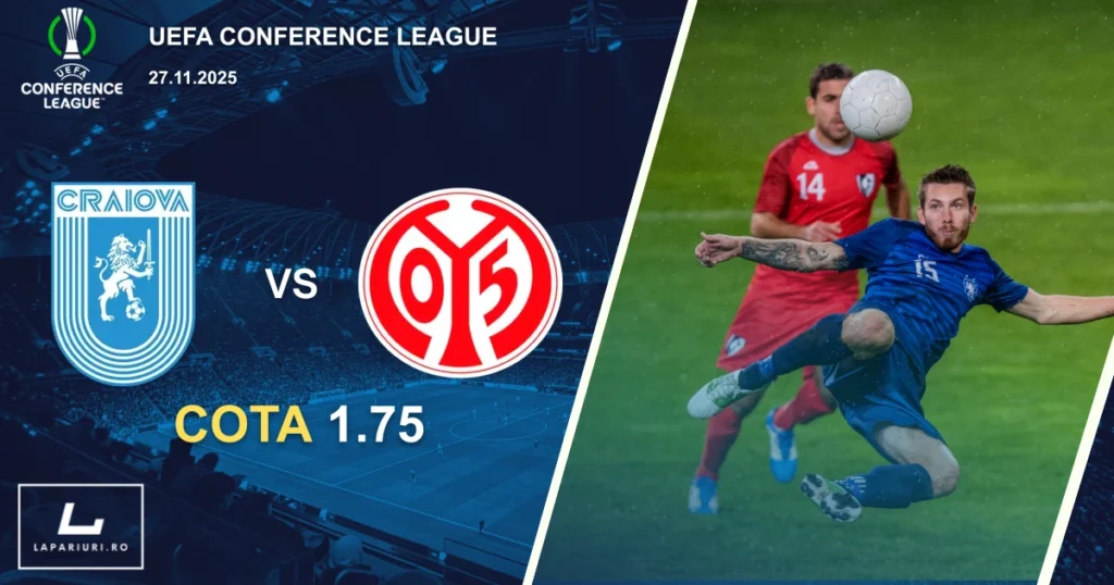 Universitatea Craiova_Mainz_ponturi_pariuri_fotbal_27112025