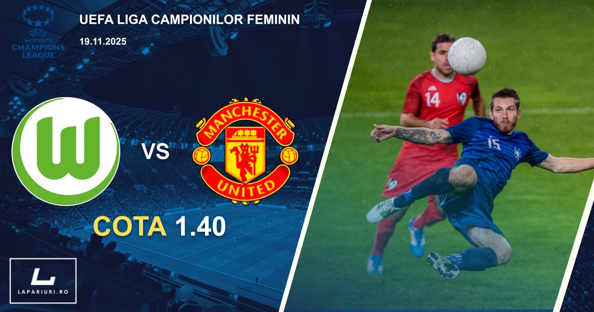 VfL Wolfsburg Women_Manchester United WFC_ponturi_pariuri_fotbal_19112025