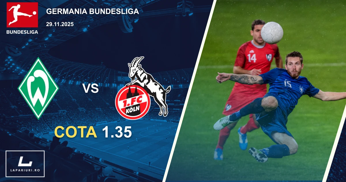 Werder Bremen_FC Koln_ponturi_pariuri_fotbal_29112025