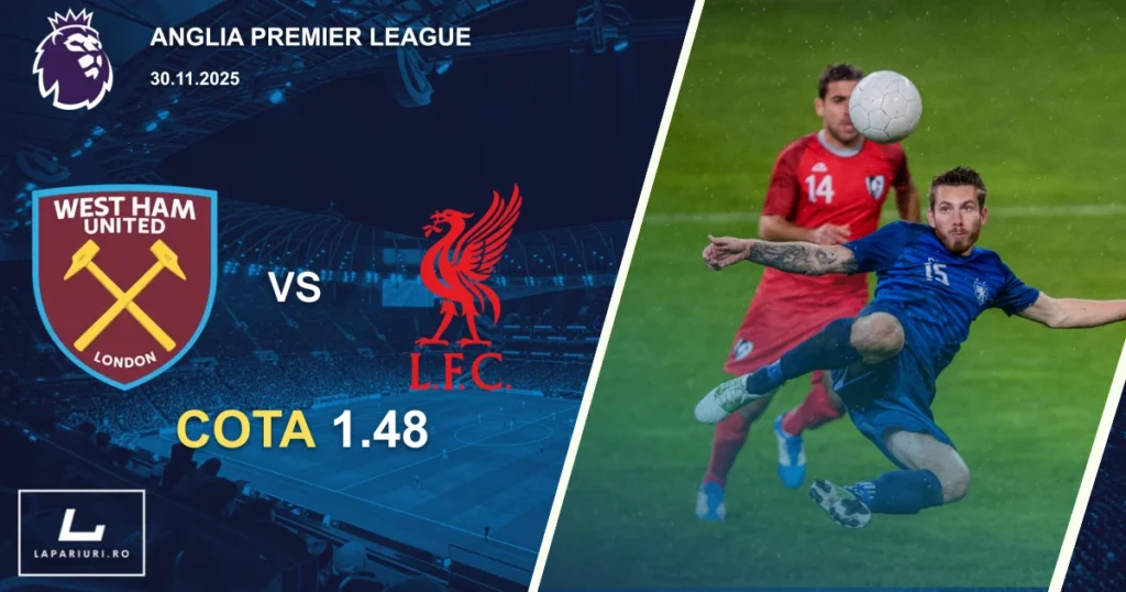 West Ham United_Liverpool_ponturi_pariuri_fotbal_30112025