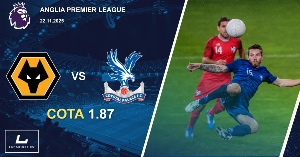 Wolverhampton Wanderers_Crystal Palace_ponturi_pariuri_fotbal_22112025
