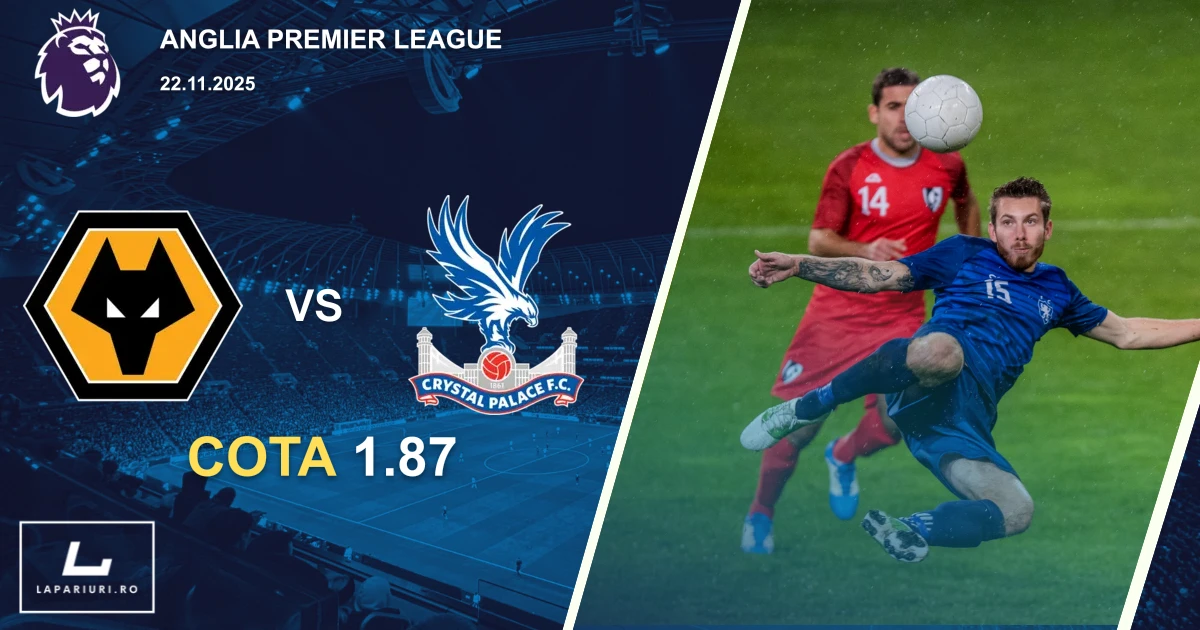 Wolverhampton Wanderers_Crystal Palace_ponturi_pariuri_fotbal_22112025
