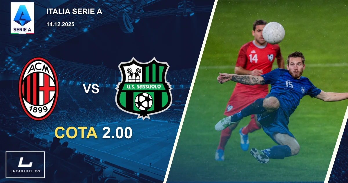 AC Milan_Sassuolo_ponturi_pariuri_fotbal_14122025