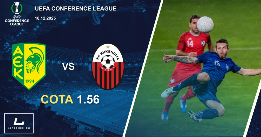 AEK Larnaca_Shkendija_ponturi_pariuri_fotbal_18122025