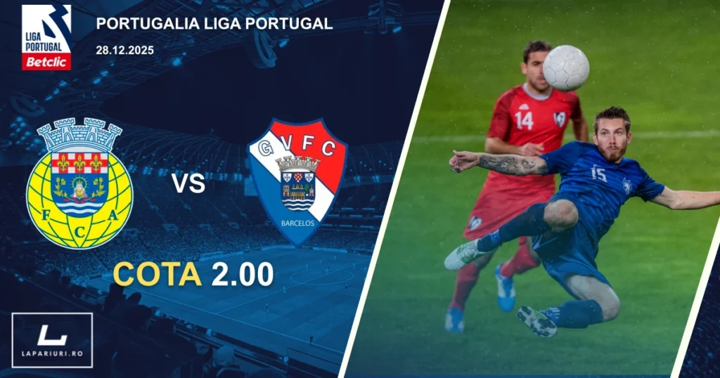Arouca_Gil Vicente_ponturi_pariuri_fotbal_28122025