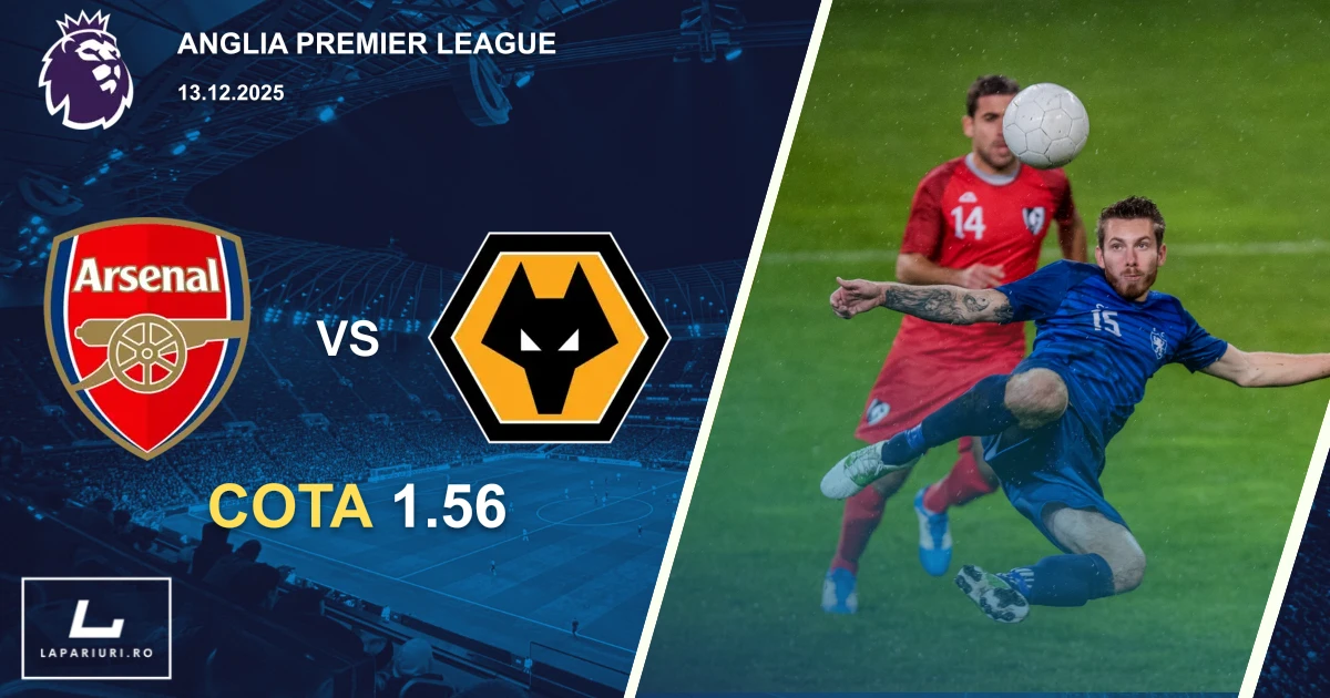 Arsenal_Wolverhampton Wanderers_ponturi_pariuri_fotbal_13122025