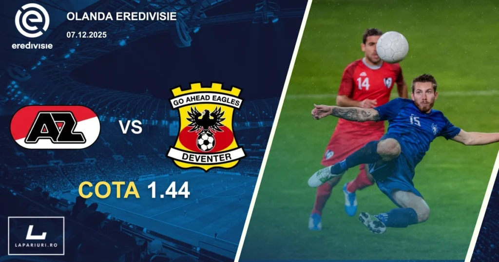 AZ Alkmaar_Go Ahead Eagles_ponturi_pariuri_fotbal_07122025