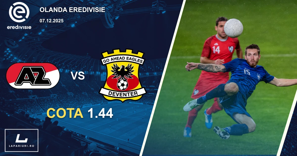 AZ Alkmaar_Go Ahead Eagles_ponturi_pariuri_fotbal_07122025