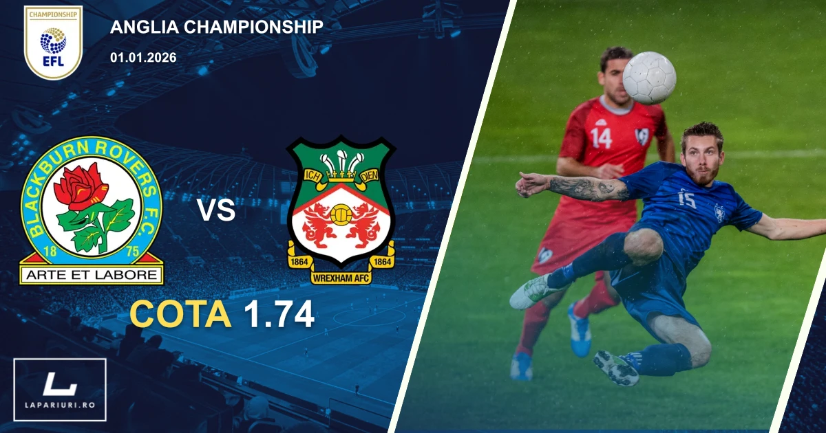 Blackburn Rovers_Wrexham_ponturi_pariuri_fotbal_01012026
