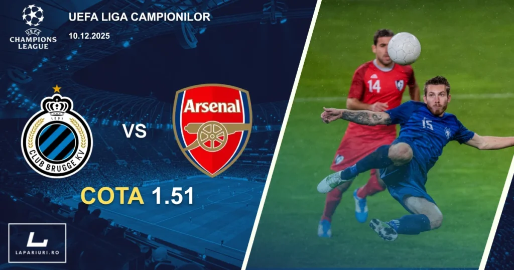 Club Brugge_Arsenal_ponturi_pariuri_fotbal_10122025