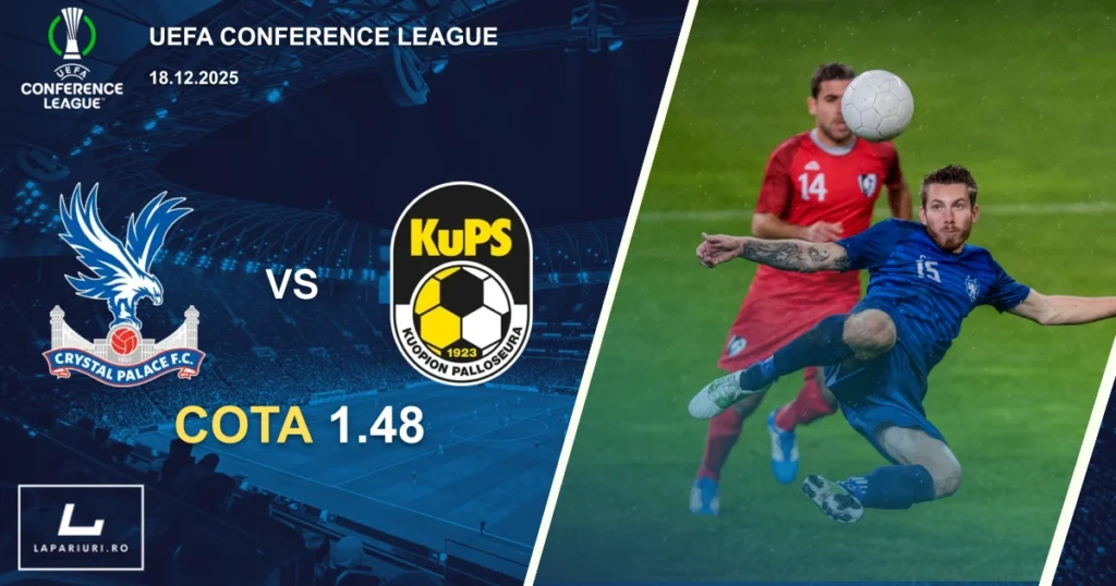 Crystal Palace_KuPS_ponturi_pariuri_fotbal_18122025