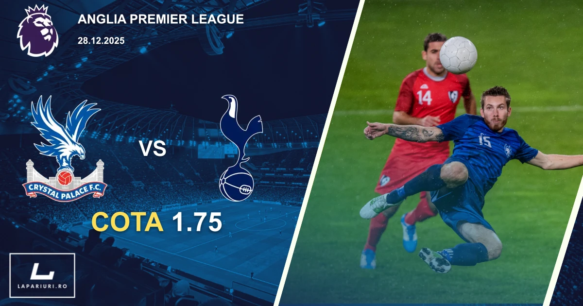 Crystal Palace_Tottenham Hotspur_ponturi_pariuri_fotbal_28122025