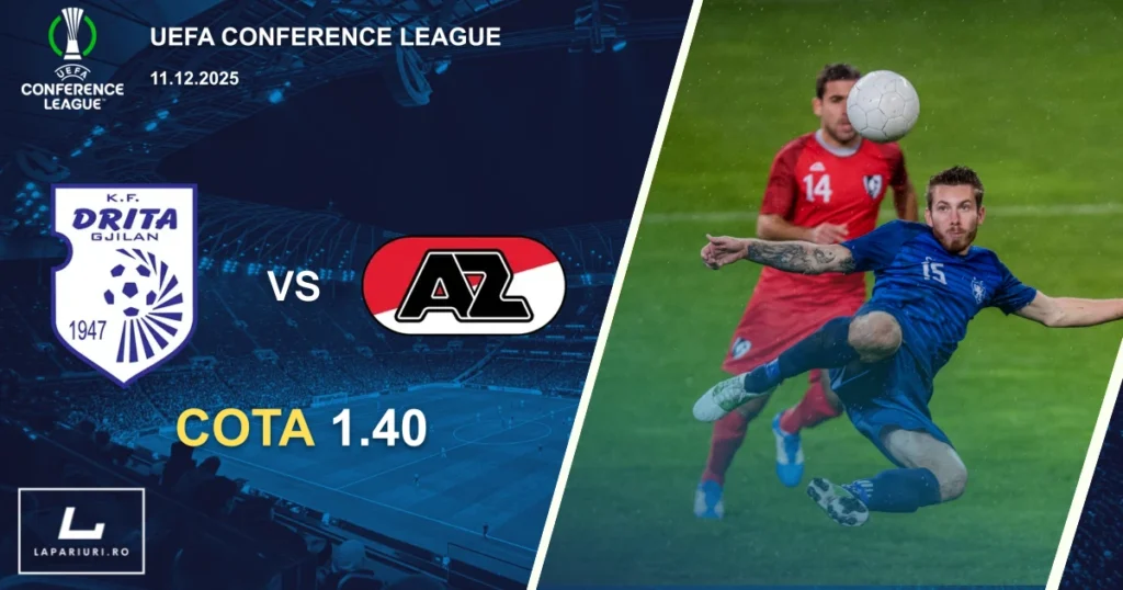 Drita_AZ Alkmaar_ponturi_pariuri_fotbal_11122025