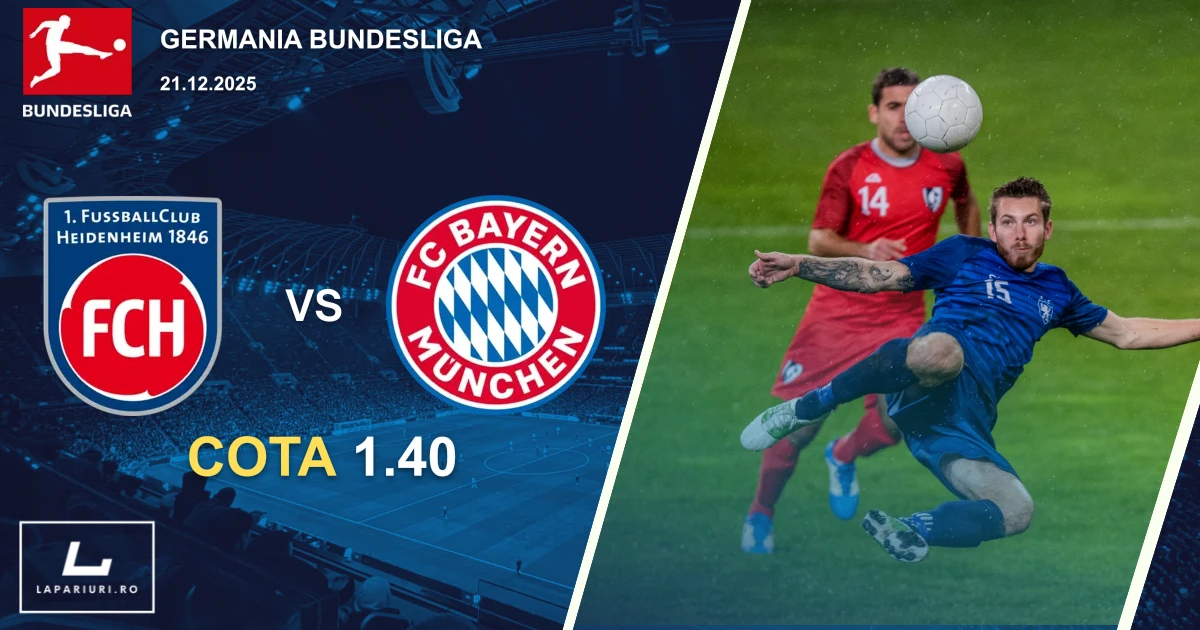 FC Heidenheim_Bayern Munich_ponturi_pariuri_fotbal_21122025