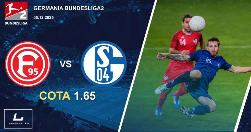 Fortuna Dusseldorf_Schalke 04_ponturi_pariuri_fotbal_05122025