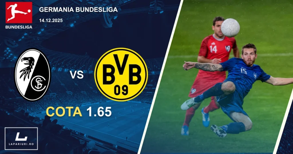 Freiburg_Borussia Dortmund_ponturi_pariuri_fotbal_14122025