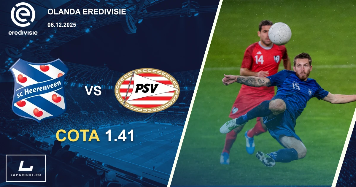 Heerenveen_PSV Eindhoven_ponturi_pariuri_fotbal_06122025