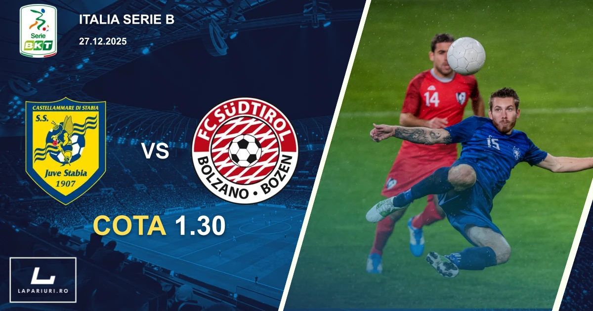Juve Stabia_Sudtirol_ponturi_pariuri_fotbal_27122025