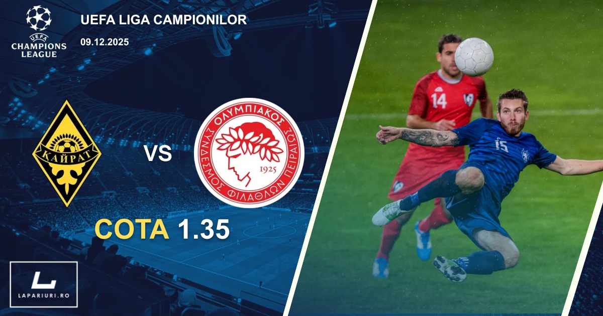 Kairat Almaty_Olympiacos_ponturi_pariuri_fotbal_09122025