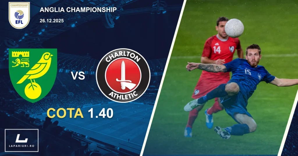 Norwich City_Charlton Athletic_ponturi_pariuri_fotbal_26122025