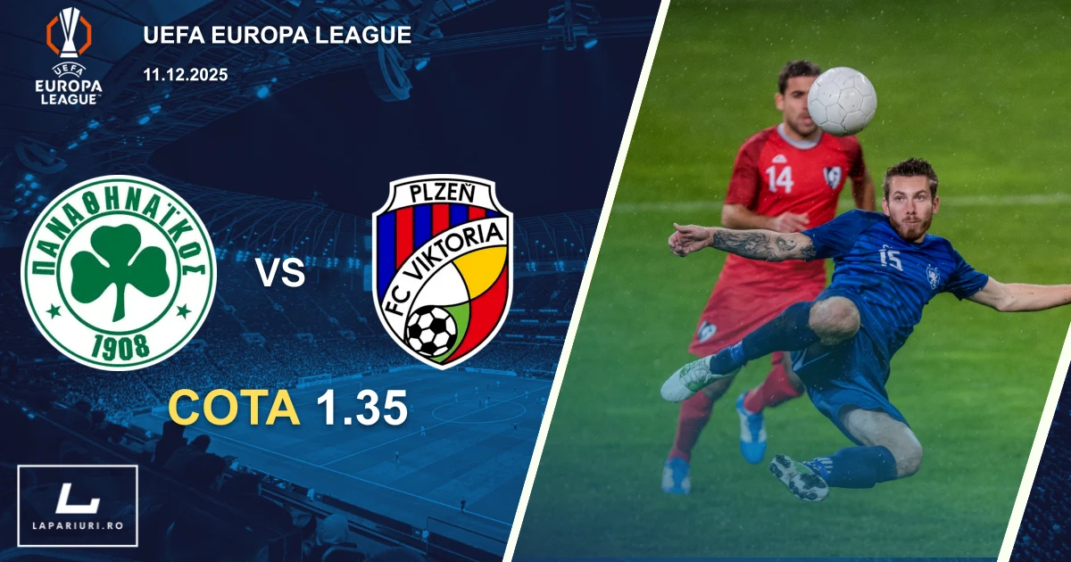 Panathinaikos_Viktoria Plzen_ponturi_pariuri_fotbal_11122025