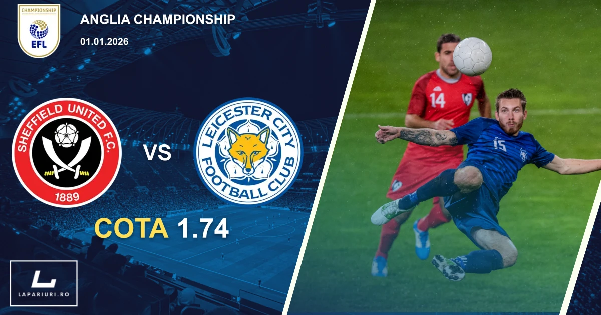 Sheffield United_Leicester City_ponturi_pariuri_fotbal_01012026