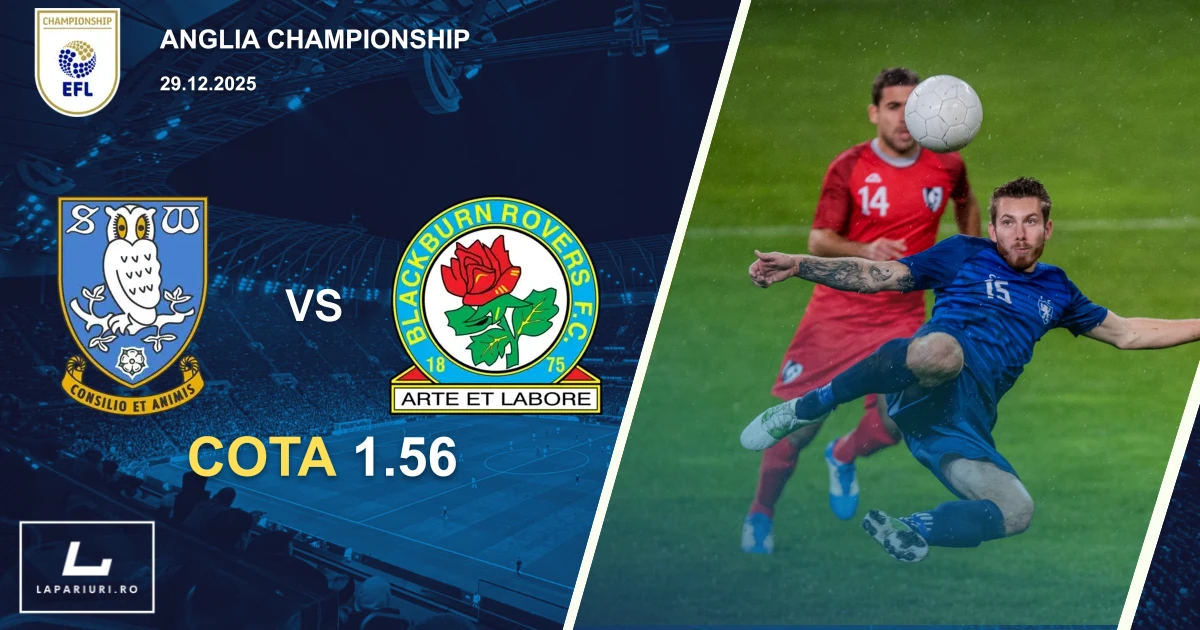 Sheffield Wednesday_Blackburn Rovers_ponturi_pariuri_fotbal_29122025