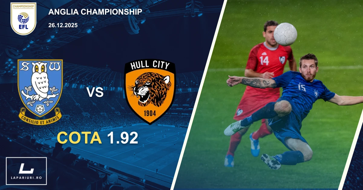 Sheffield Wednesday_Hull City_ponturi_pariuri_fotbal_26122025