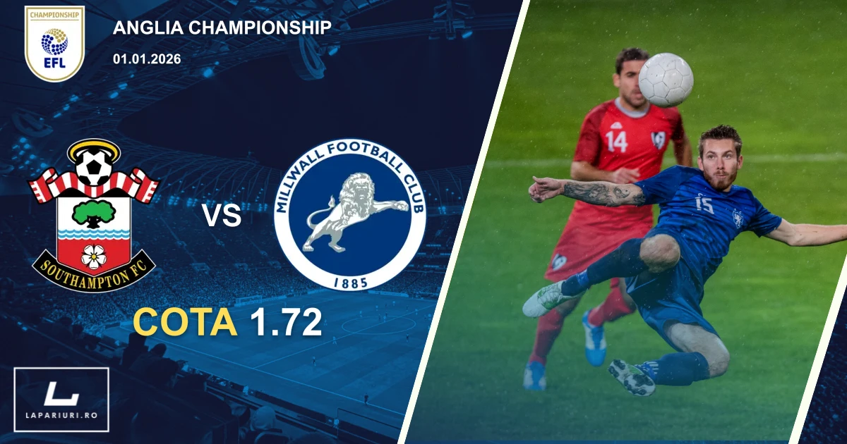Southampton_Millwall_ponturi_pariuri_fotbal_01012026