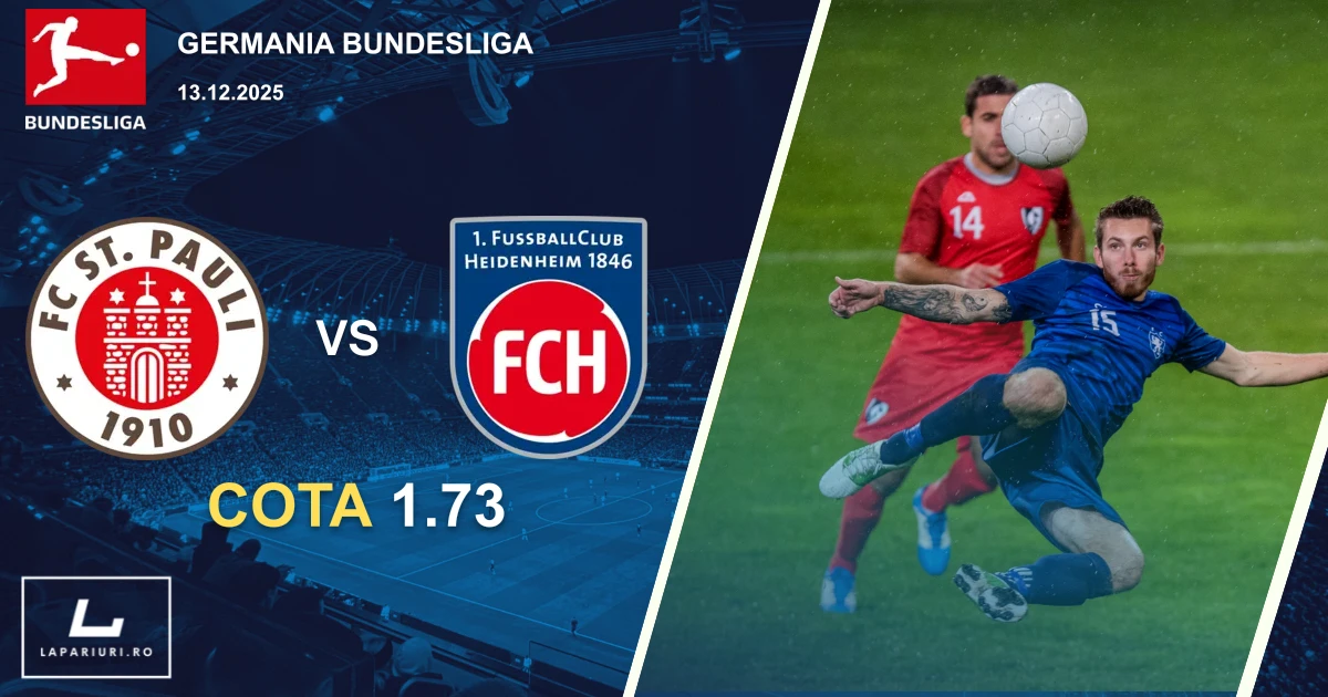 St Pauli_FC Heidenheim_ponturi_pariuri_fotbal_13122025