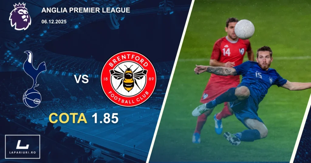 Tottenham Hotspur_Brentford_ponturi_pariuri_fotbal_06122025