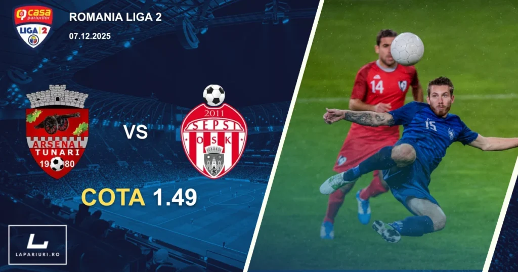 Tunari_Sepsi OSK_ponturi_pariuri_fotbal_07122025