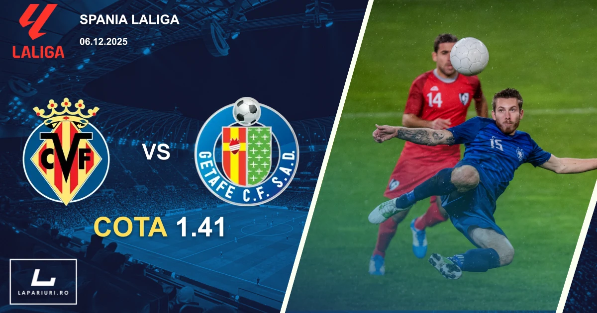 Villarreal_Getafe_ponturi_pariuri_fotbal_06122025