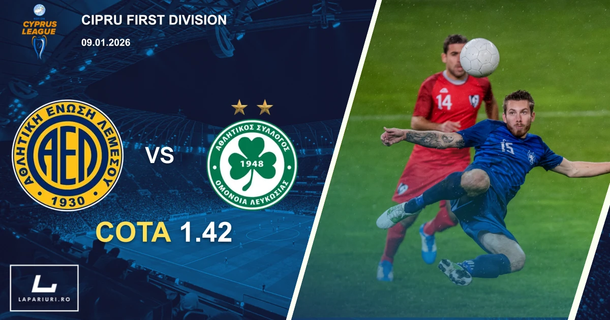 AEL Limassol_Omonia Nicosia_ponturi_pariuri_fotbal_09012026