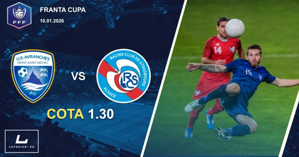 Avranches_Strasbourg_ponturi_pariuri_fotbal_10012026