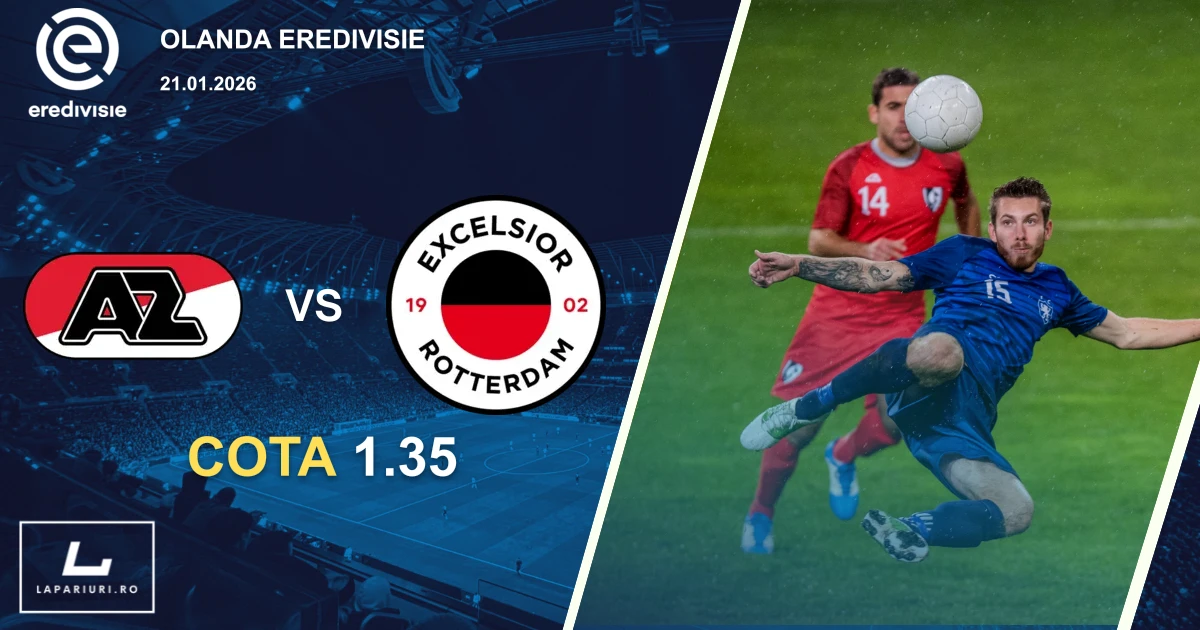 AZ Alkmaar_Excelsior_ponturi_pariuri_fotbal_21012026